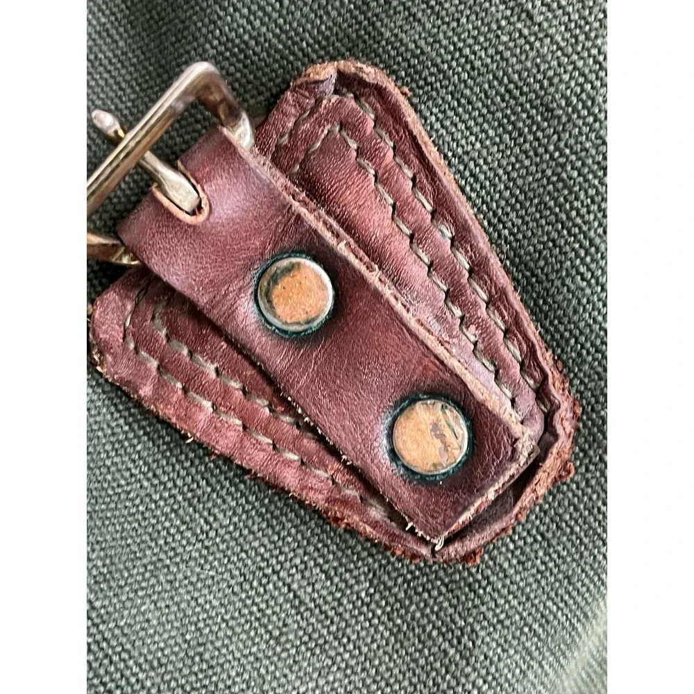 Orvis Battenkill Canvas / Leather Duffle Bag -XL Large 34